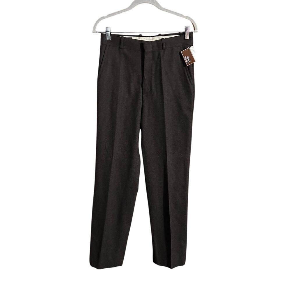 NOS John Henry Men's sz 30 x 34 Wool Blend Flat Front Dress Pant